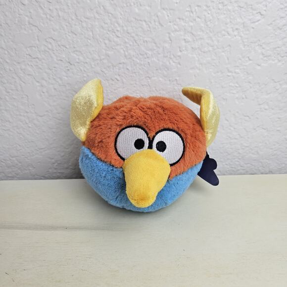 Rovio Angry Birds 5" Space Lightning Blue Bird Plush Commonwealth 2012 No Sound - Picture 1 of 9